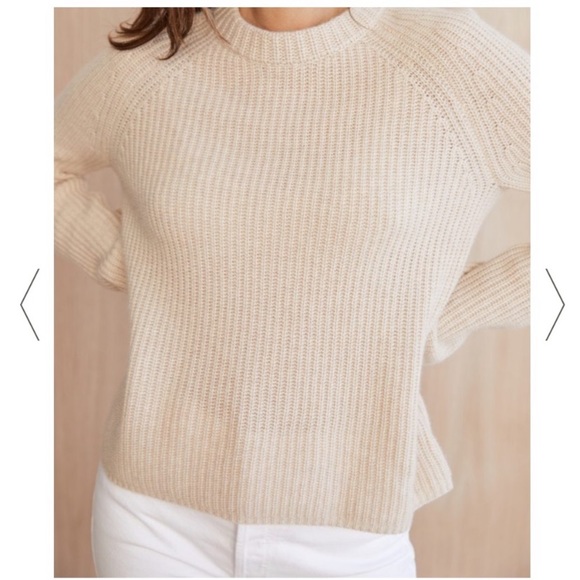 NEW! Jenni Kayne Cashmere Fisherman Sweater - Picture 2 of 15